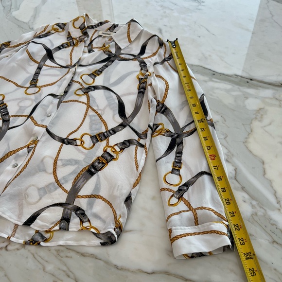 L’AGENCE CHAIN TOP SIZE MEDIUM NWOTS! - Picture 13 of 17